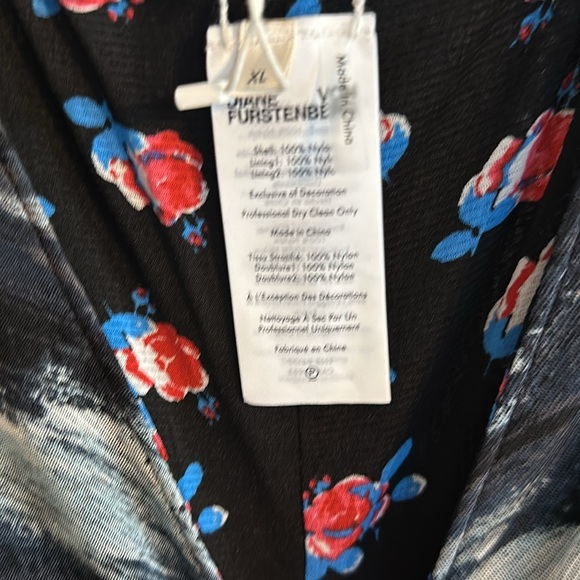 NWT-DVF Reversable gorgeousness!!! Maxi dress, Diane Von Furstenberg, sz XL. - Picture 8 of 15